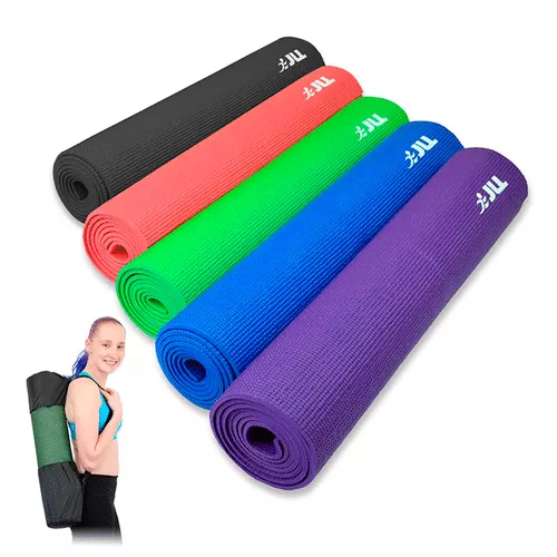 Mat Yoga 6 Mm Colchoneta Importada Antideslizante Fitnesas