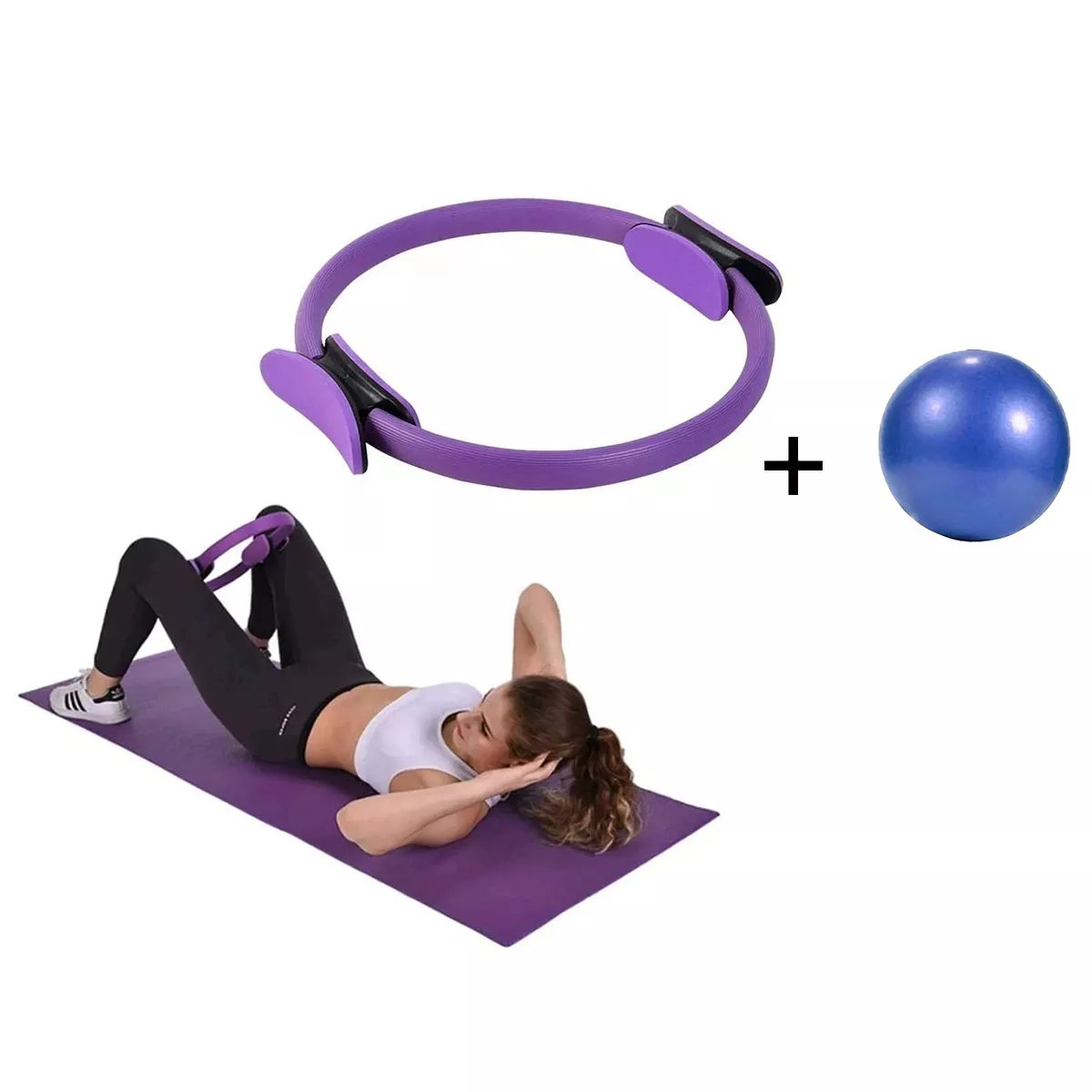 Pelota de Pilates y Yoga 25 cm  Flexible y Cómoda —